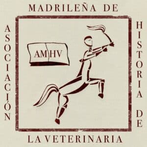 Logo medio antiguo historia veterinaria madrid